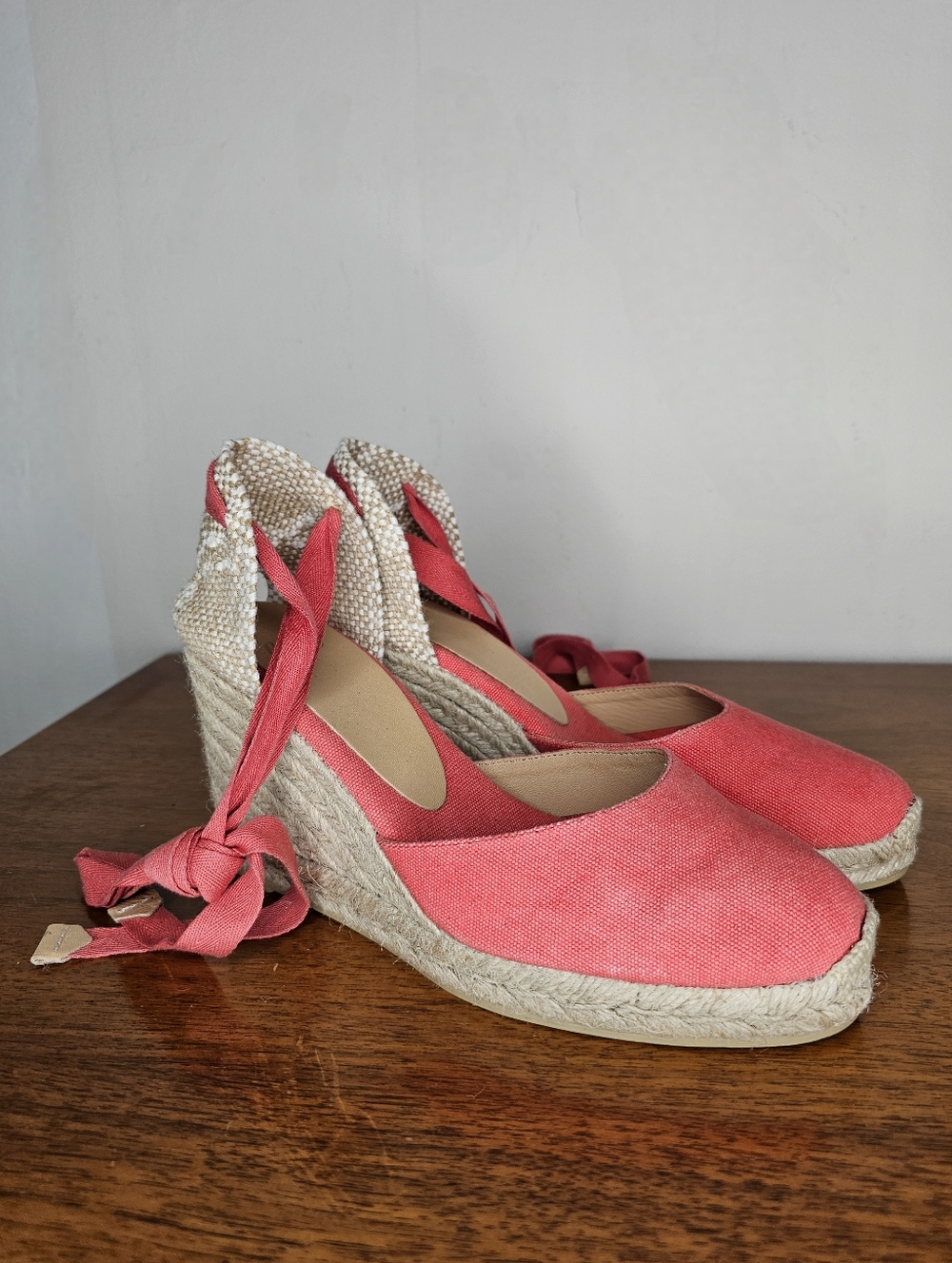 Castañer Carina Canvas Espadrille Wedges - Picture 3 of 10